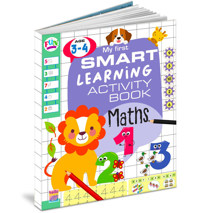 My First Smart learning Activity Book Maths-1 - Paperback cover