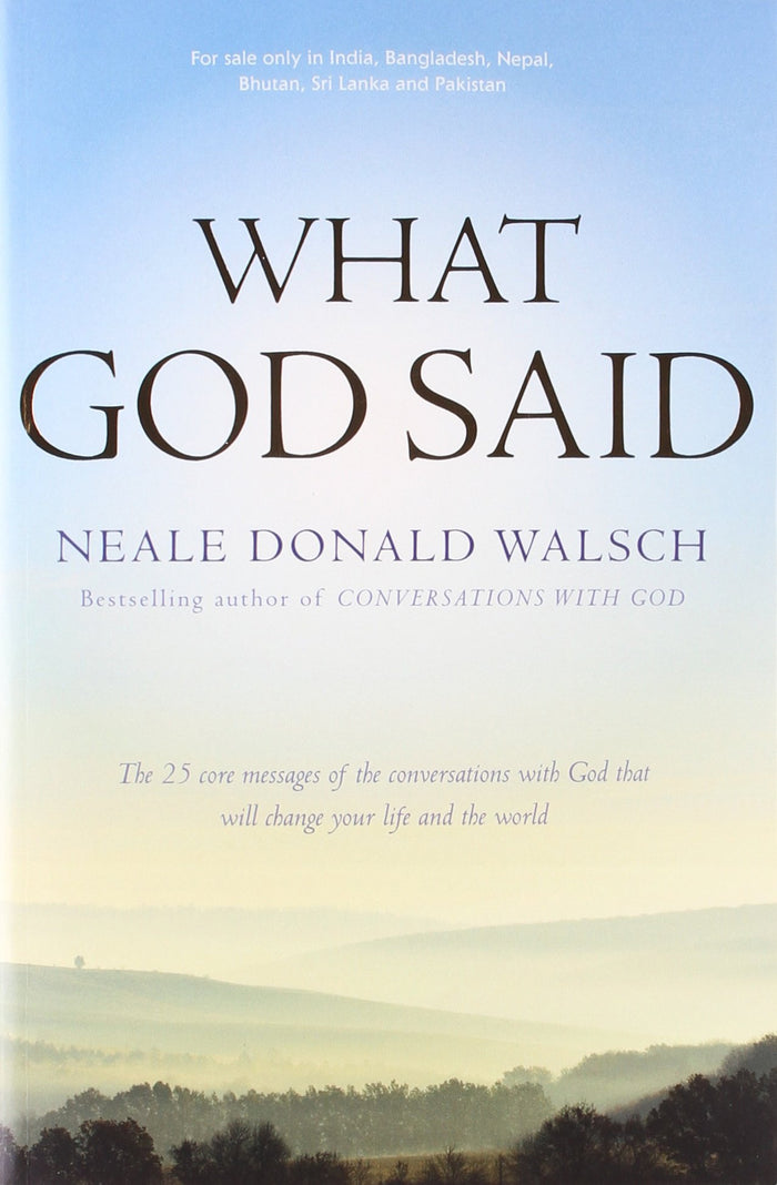 What God Said by Walsch Neale - Paperback cover