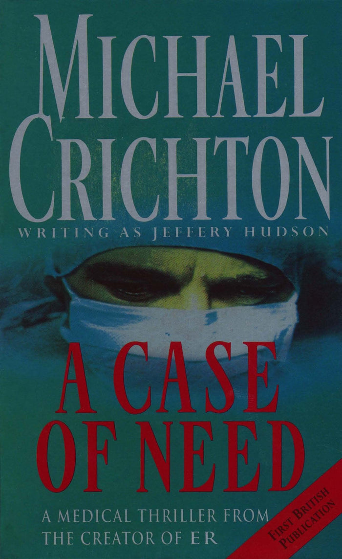 A Case of Need by Jeffrey Hudson - Paperback cover