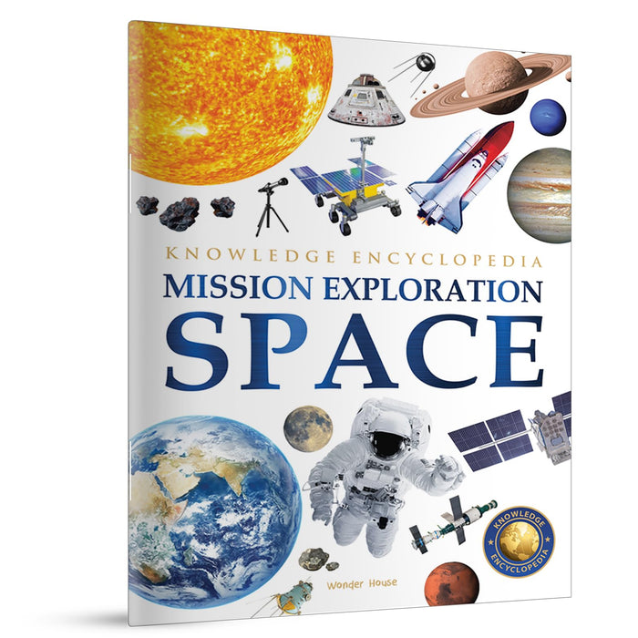 Space - Mission Exploration: Knowledge Encyclopedia For Children by Wonder House Books - Paperback cover