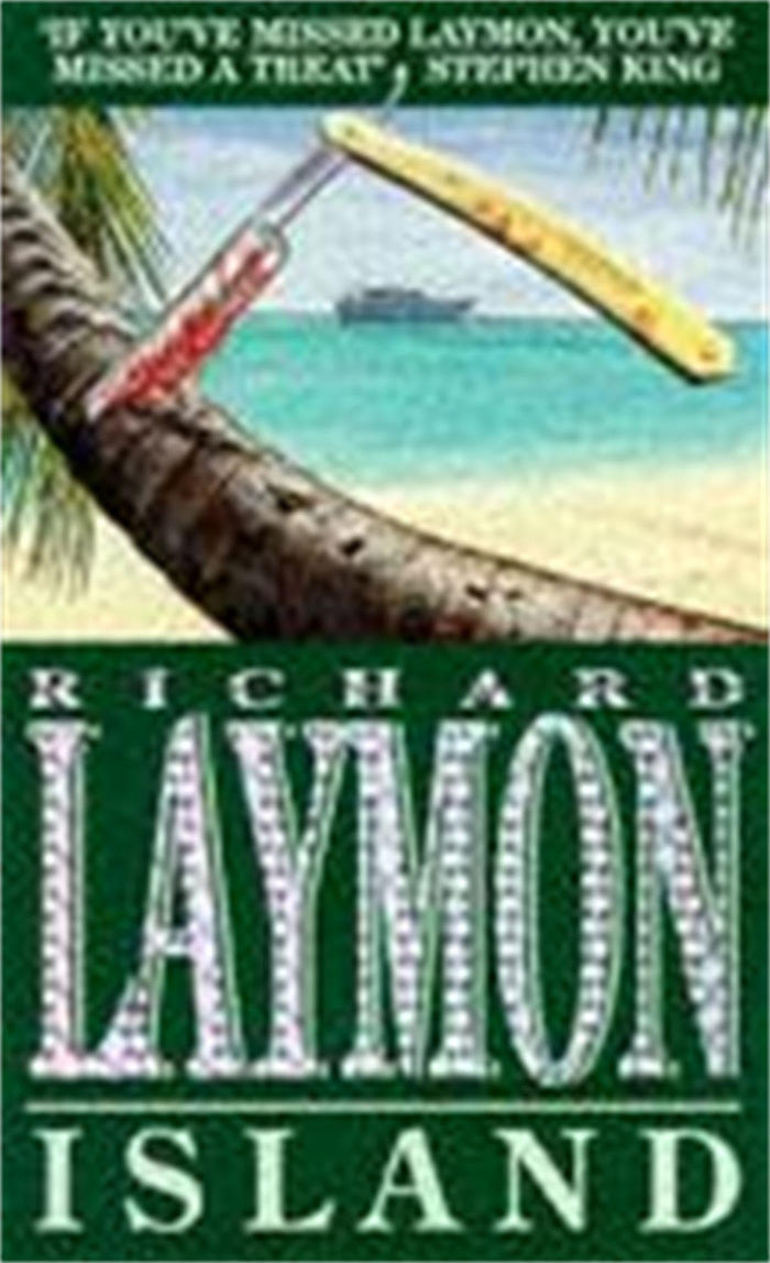 Island: A luxury holiday turns deadly by Richard Laymon - Paperback cover