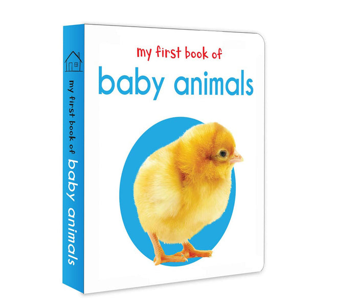 My First Book of Baby Animals: First Board Book by Wonder House Books - Board Book cover