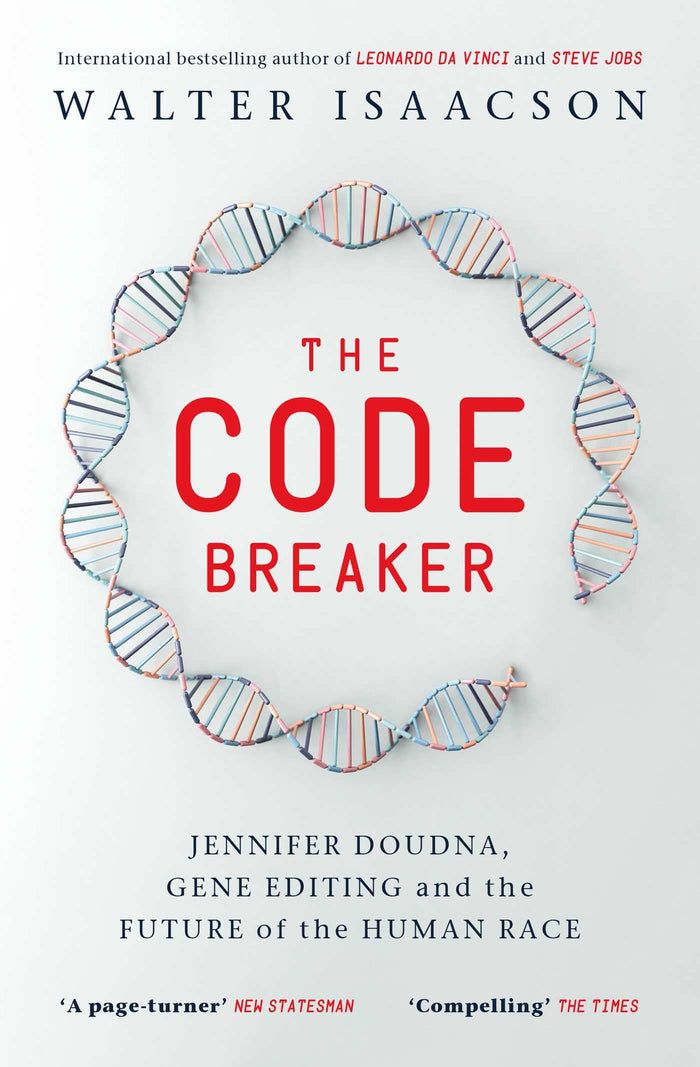 The Code Breaker by Walter Isaacson - Paperback cover