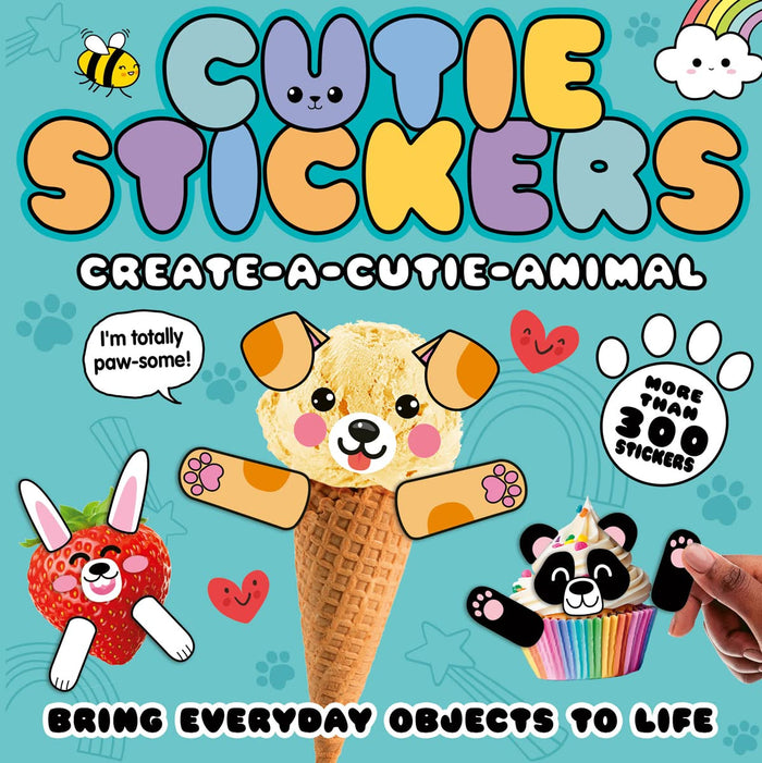 Create-a-Cutie-Animal: 3 (Cutie Stickers, 3) by Danielle McLean - Paperback cover