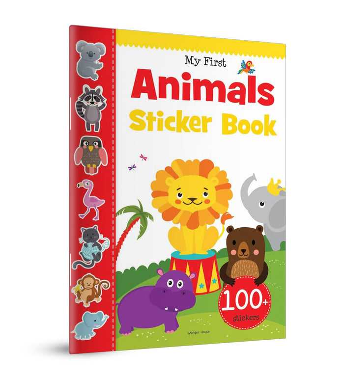 My First Animal Sticker Book: Exciting Sticker Book With 100 Stickers by Wonder House Books - Paperback cover