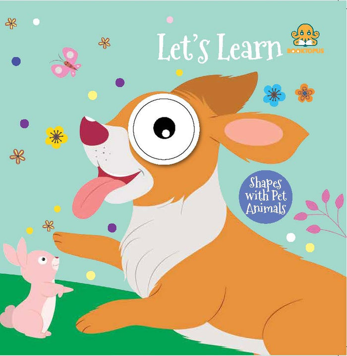 Let's Learn Shapes with Pets by Booktopus - Board Book cover