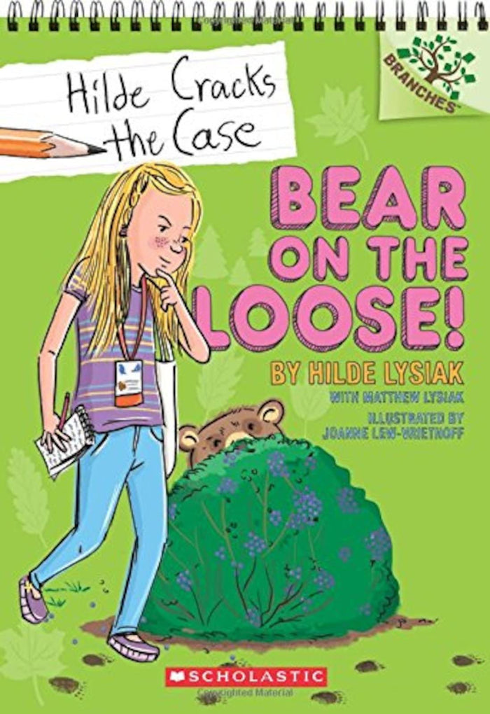 Bear on the Loose!: A Branches Book (Hilde Cracks the Case #2) by Hilde Lysiak - Paperback cover