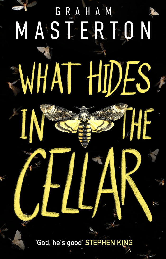 What Hides in the Cellar (Patel & Pardoe) by Graham Masterton - Paperback cover