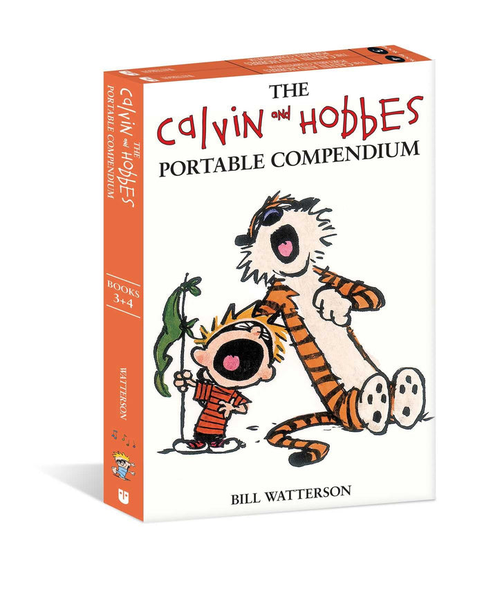 The Calvin and Hobbes Portable Compendium Set 2 (Volume 2) by Bill Watterson - Paperback cover