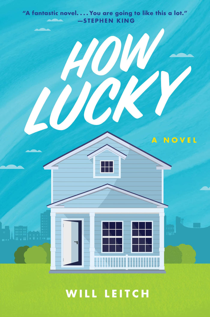 How Lucky: A Mystery Novel by Will Leitch - Paperback cover