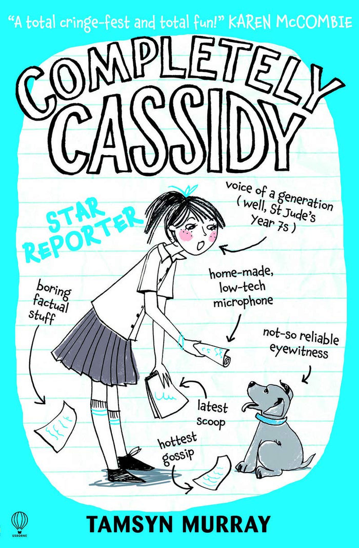 Completely Cassidy Star Reporter by Tamsyn Murray - Paperback cover