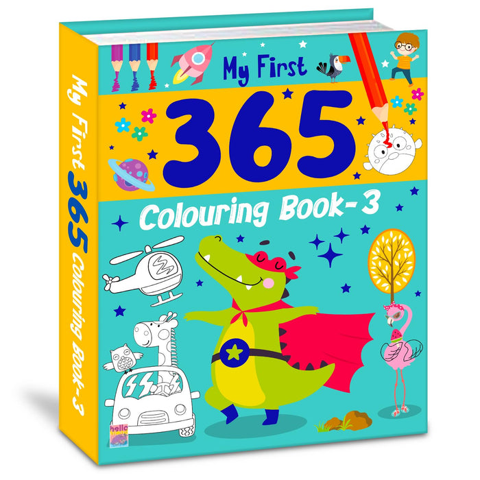 365 Colouring Book-3 - Paperback cover