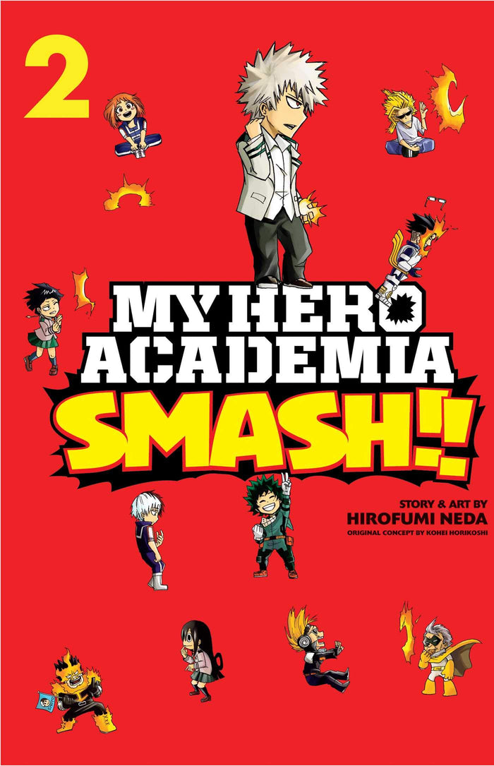 My Hero Academia: Smash!!, Vol. 2 by Kohei Horikoshi - Paperback cover