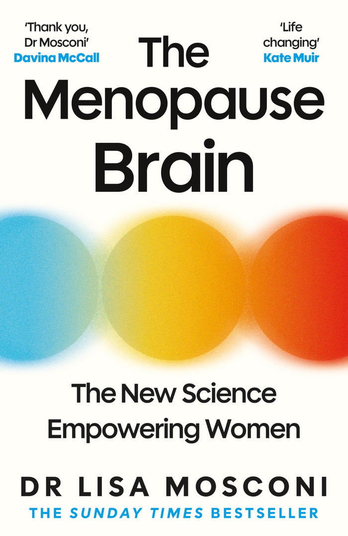 The Menopause Brain by Lisa Mosconi - Paperback cover