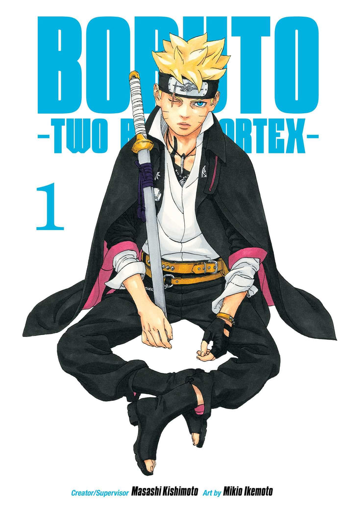 Boruto: Two Blue Vortex, Vol. 1 by Masashi Kishimoto - Paperback cover