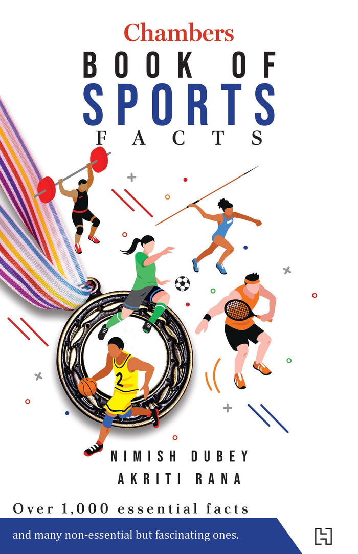 Chambers Book of Sports Facts by Hachette - Paperback cover