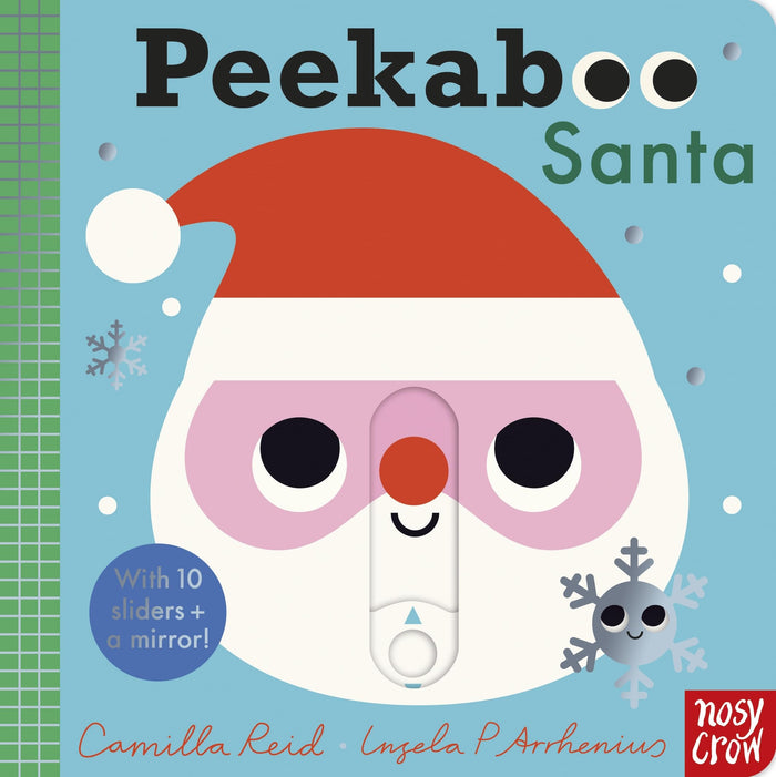 Peekaboo Santa by Camilla Reid - Board Book cover