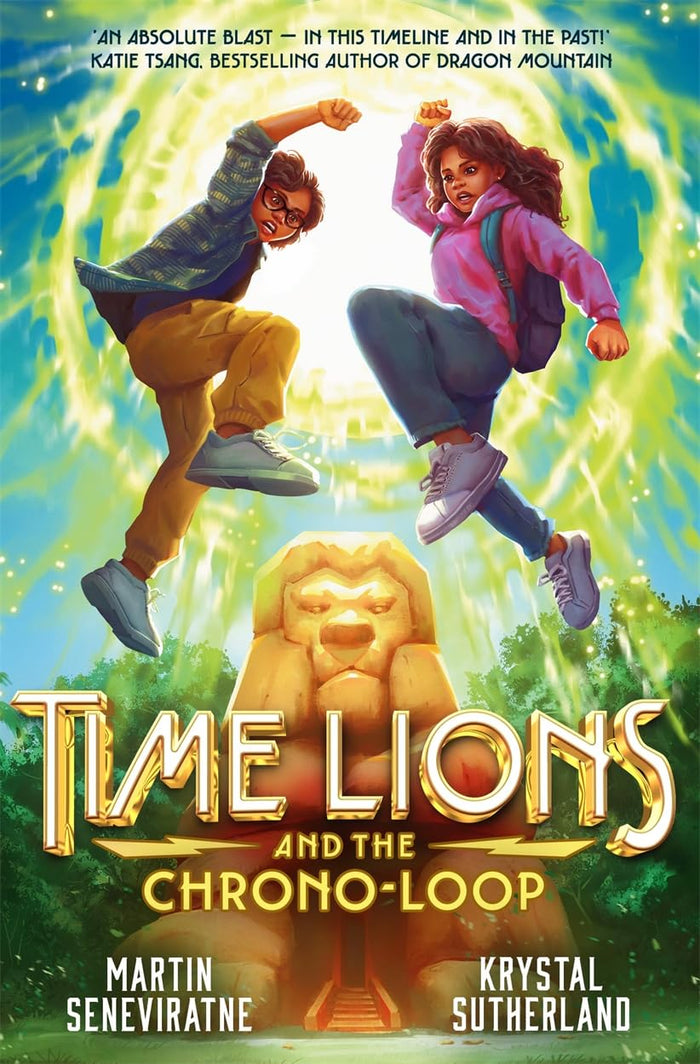 Time Lions and the Chrono-Loop by Krystal Sutherland - Paperback cover
