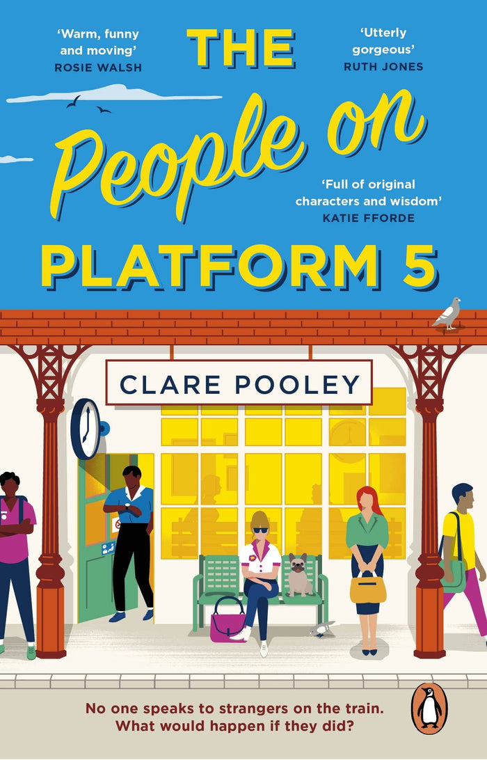 The people on platform 5 by Clare Pooley - Paperback cover