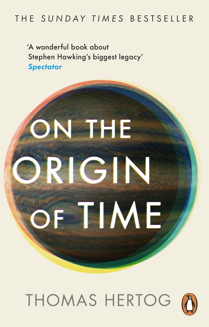 On the Origin of Time by Thomas Hertog - Paperback cover