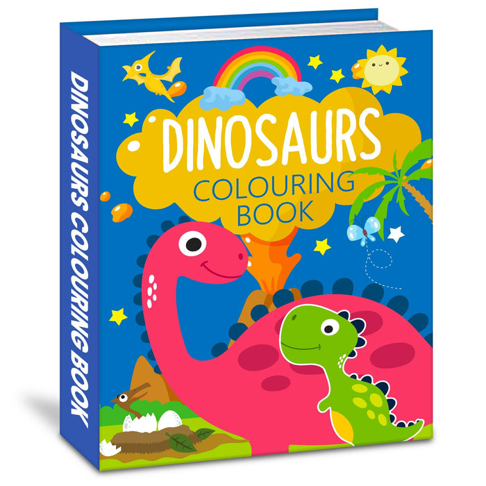 Dinosaurs Colouring Book by Brijbasi Art Press Ltd. - Paperback cover
