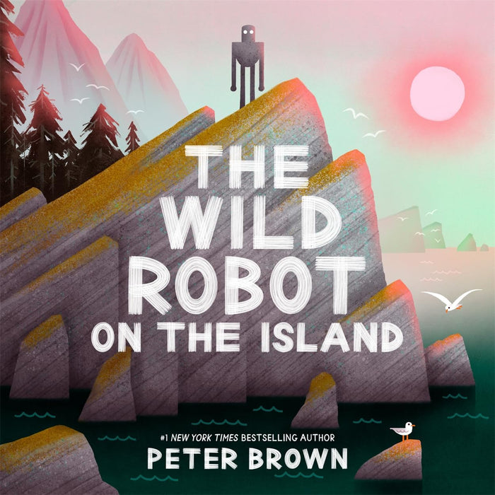 Piccadilly Press The Wild Robot on the Island. by Peter Brown - Hardcover cover