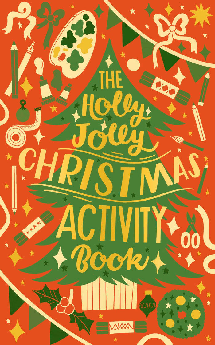 The Holly Jolly Christmas Activity Book by Abbie Headon - Paperback cover