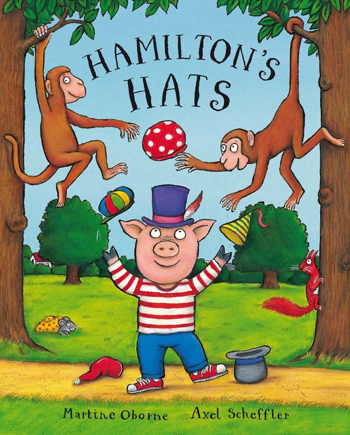 Hamilton's Hats by Martine Oborne - Paperback cover