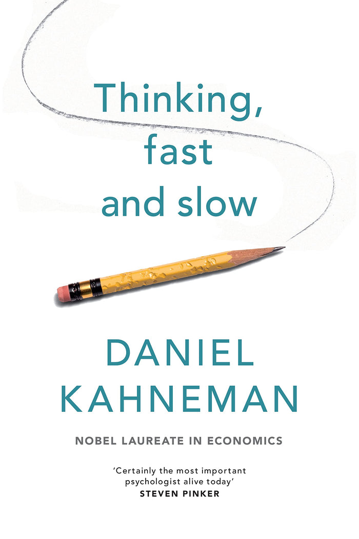Thinking, Fast and Slow by Daniel Kahneman - Hardcover cover