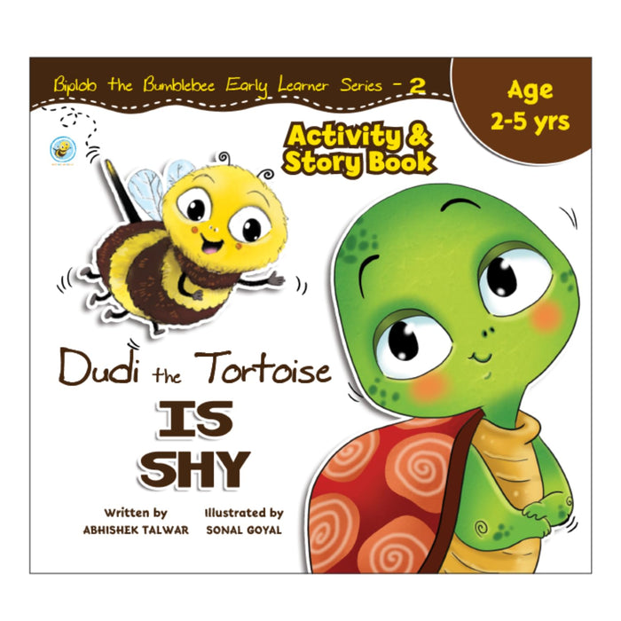 Book 2 - Dudi the SHY tortoise by Sonal Goyal - Book cover