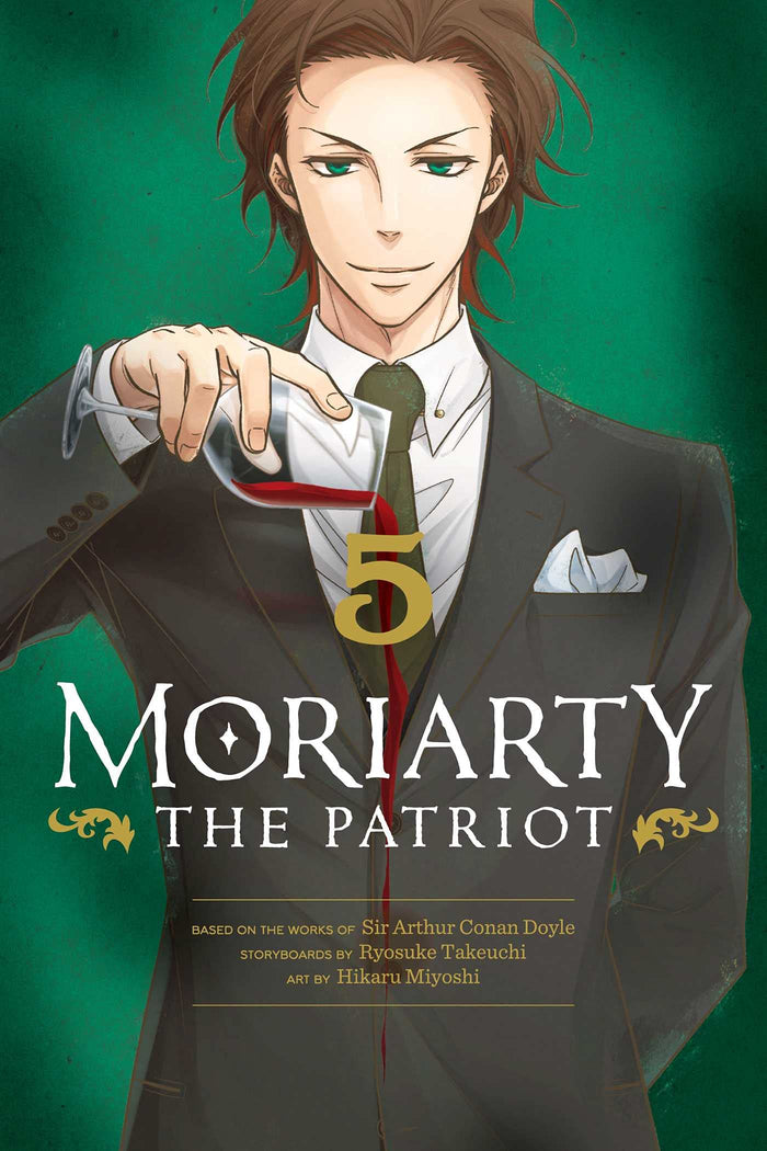 Moriarty the Patriot, Vol. 5 by Ryosuke Takeuchi - Paperback cover
