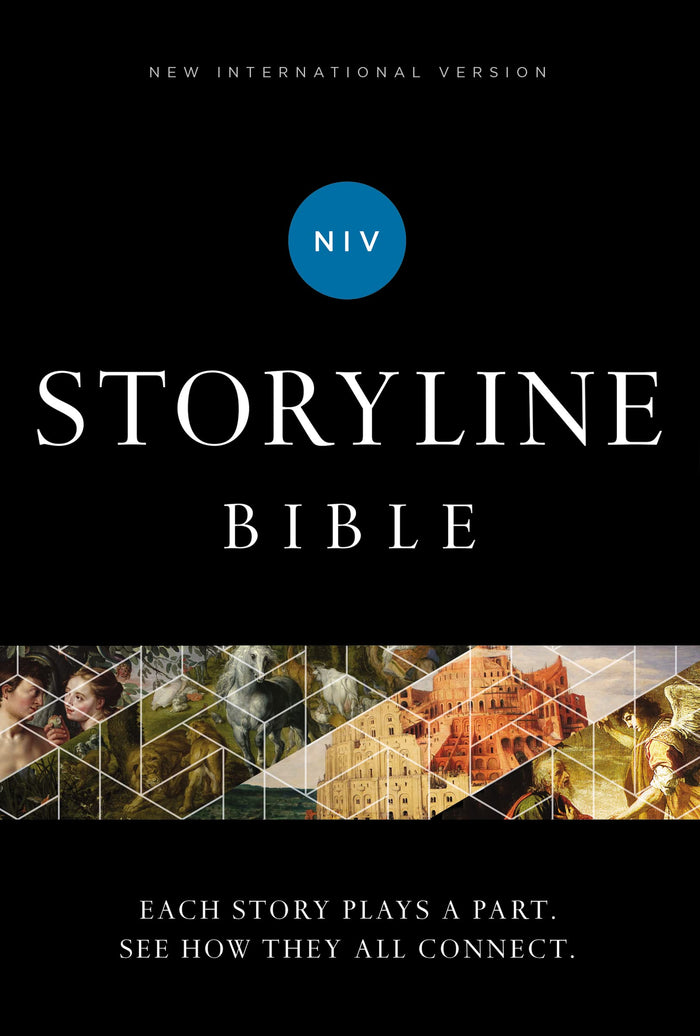 NIV, Storyline Bible, Hardcover, Comfort Print: Each Story Plays a Part. See How They All Connect. by Zondervan - Hardcover cover