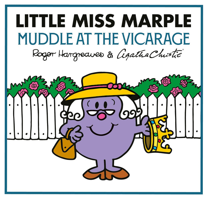 Little Miss Marple: Muddle at the Vicarage: A NEW official partnership of two much-loved classic book series (Mr Men Little Miss Agatha Christie Mysteries) by Adam Hargreaves - Hardcover cover
