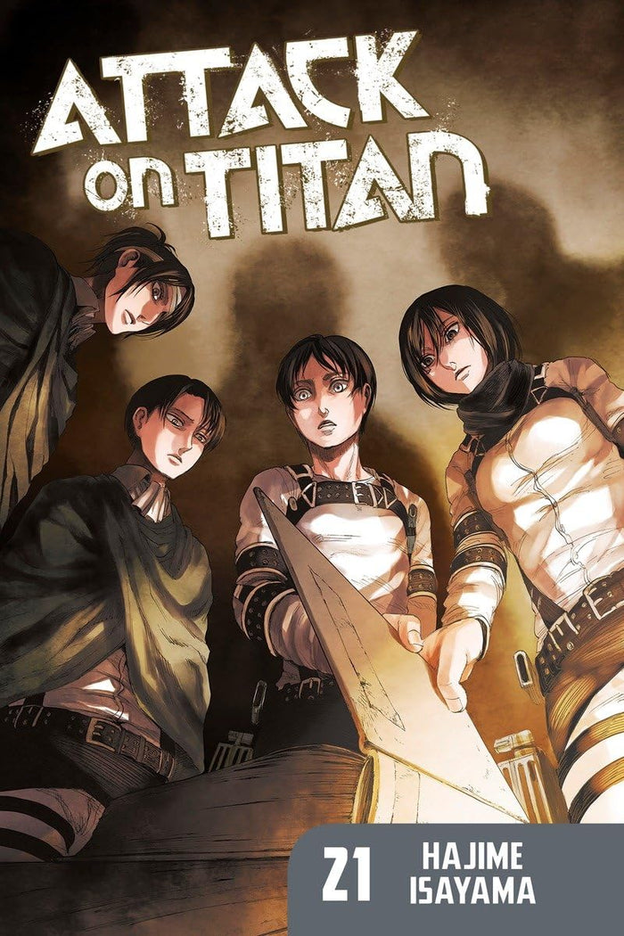 Attack on Titan 21 by Hajime Isayama - Paperback cover