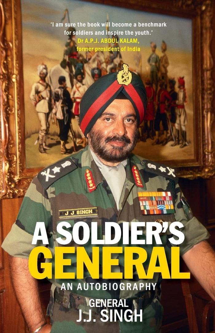 A Soldier's General: An Autobiography by General Singh - Paperback cover