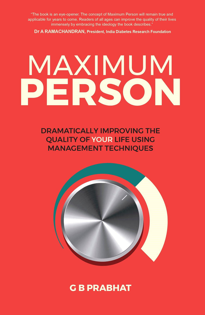 Maximum Person by G B Prabhat - Paperback cover