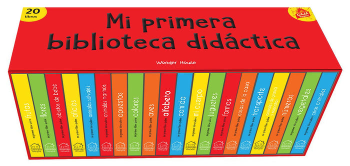 My First Learning Library Box of 20 Board Books - Spanish (Spanish Edition) by Wonder House Books - Board Book cover