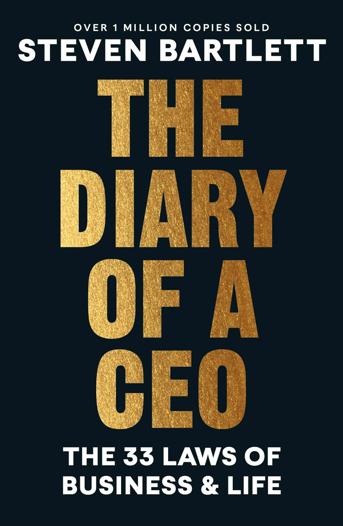 The Diary of a CEO by Steven Bartlett - Paperback cover