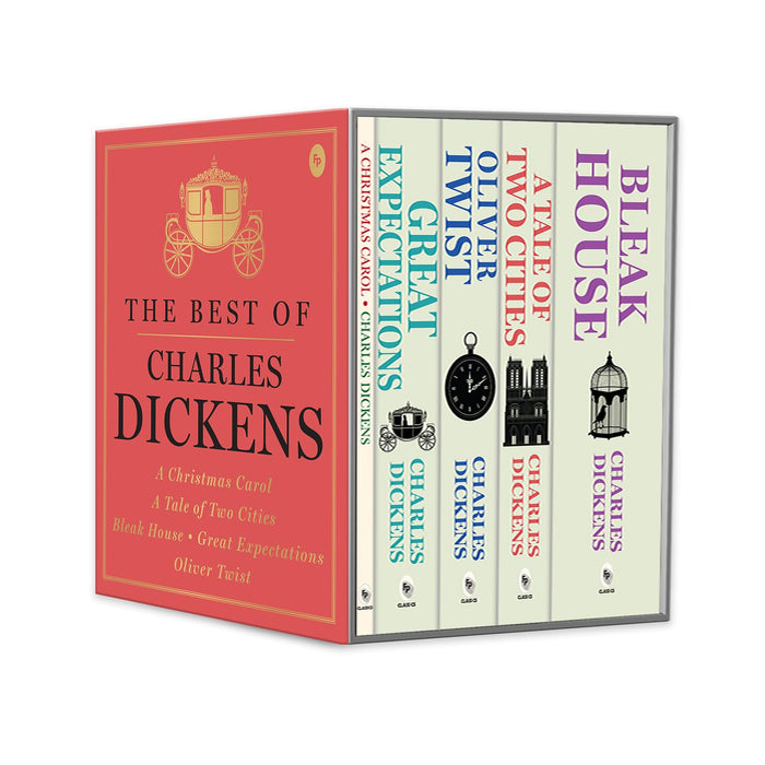 Best of Charles Dickens (Boxed Set), The by Charles Dickens - Paperback cover