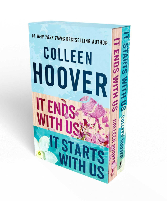Colleen Hoover It Ends with Us Boxed Set: It Ends with Us, It Starts with Us - Box Set by Colleen Hoover - Paperback cover