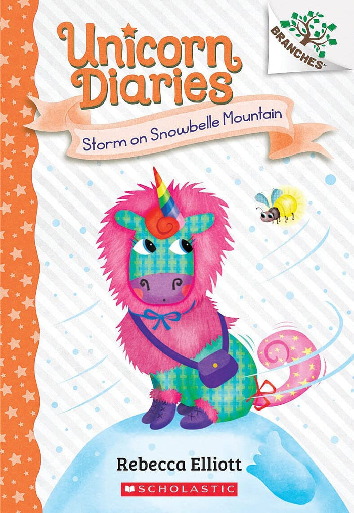 Storm on Snowbelle Mountain: A Branches Book (Unicorn Diaries #6) by Rebecca Elliott - Paperback cover
