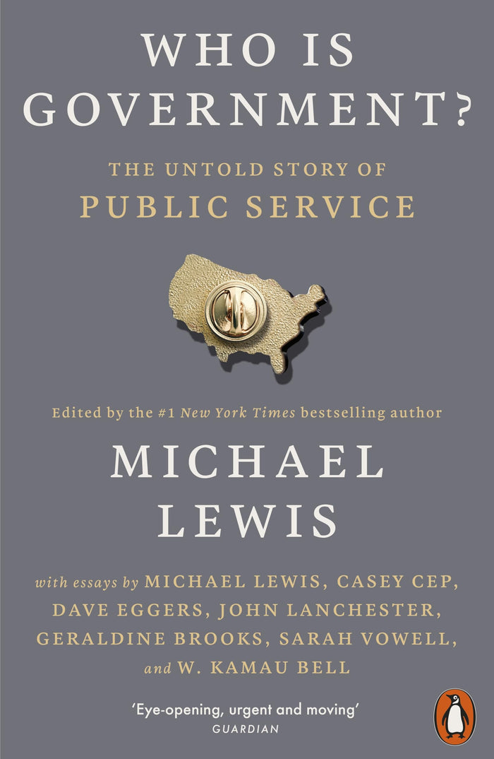 Who is Government? by Michael Lewis - Paperback cover