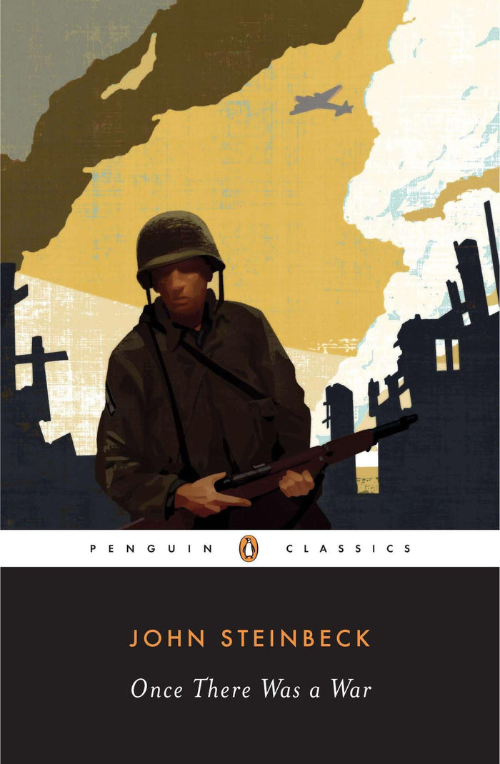 Once There Was a War (Penguin Classics) by John Steinbeck - Paperback cover