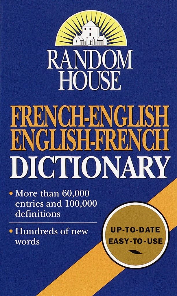 Random House French-English English-French Dictionary by Random House - Mass Market Paperback cover