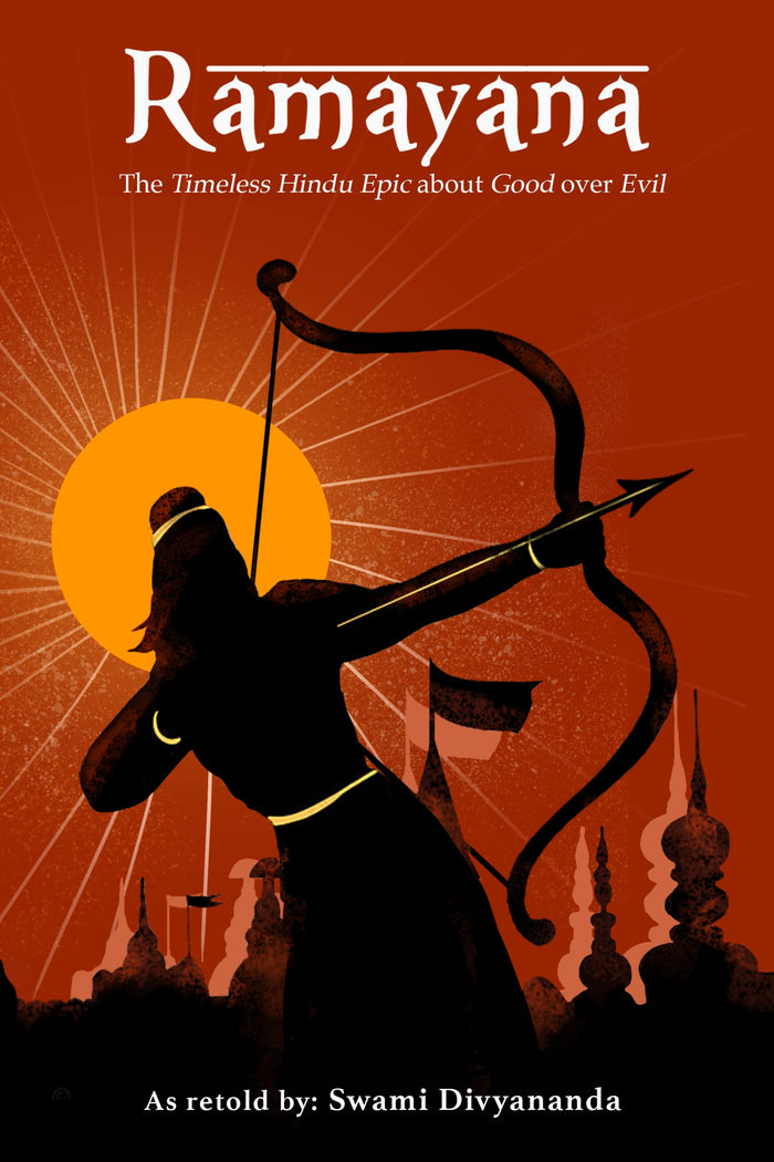 Ramayana: The Timeless Hindu Epic about Good Over Evil by Hindu Philosophy Council - Hardcover cover