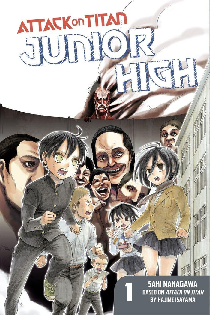 Attack on Titan: Junior High 1 by Saki Nakagawa - Paperback cover