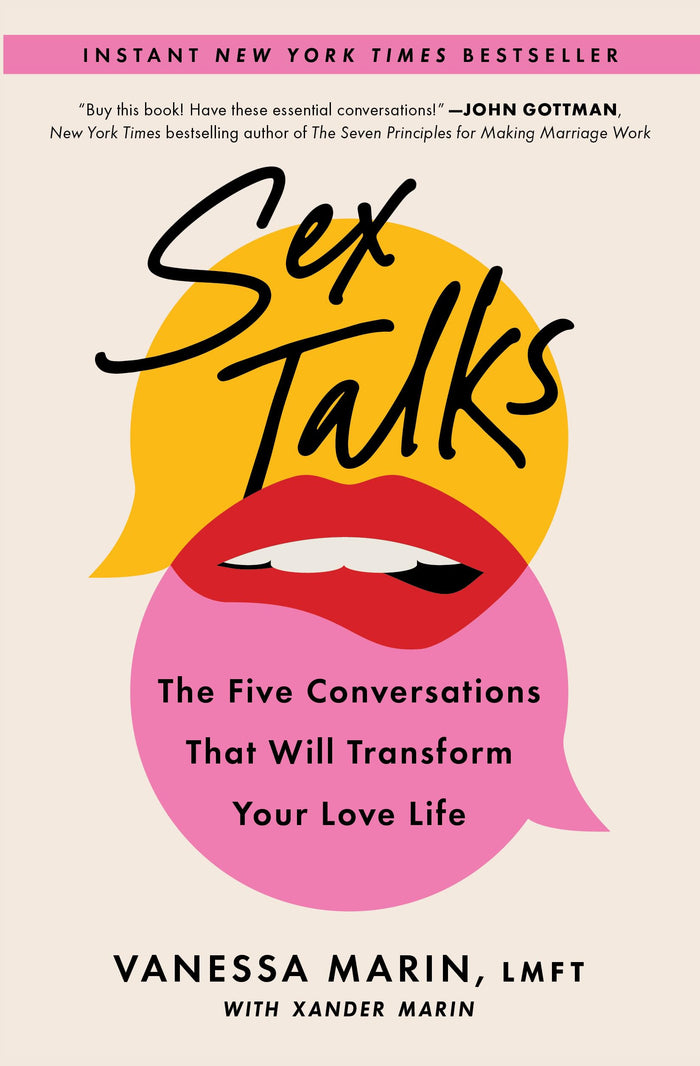 Sex Talks: The Five Conversations That Will Transform Your Love Life by Vanessa Marin - Paperback cover