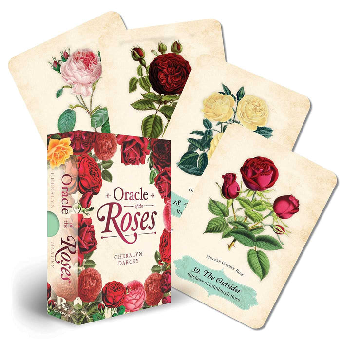Oracle of The Roses (Rockpool Oracle) by Cheralyn Darcey - Cards cover