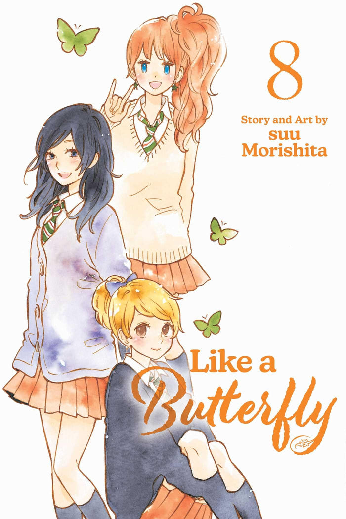 Like a Butterfly, Vol. 8 by Suu Morishita - Paperback cover