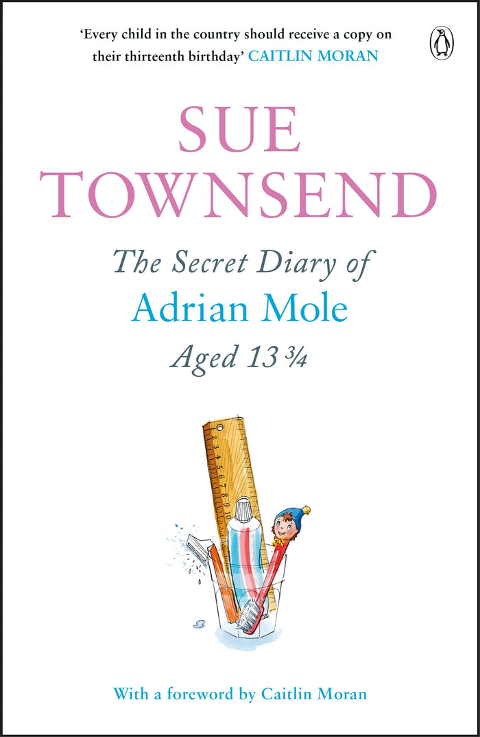 The Secret Diary of Adrian Mole Aged 13 3/4: Adrian Mole Book 1 by Sue Townsend - Paperback cover